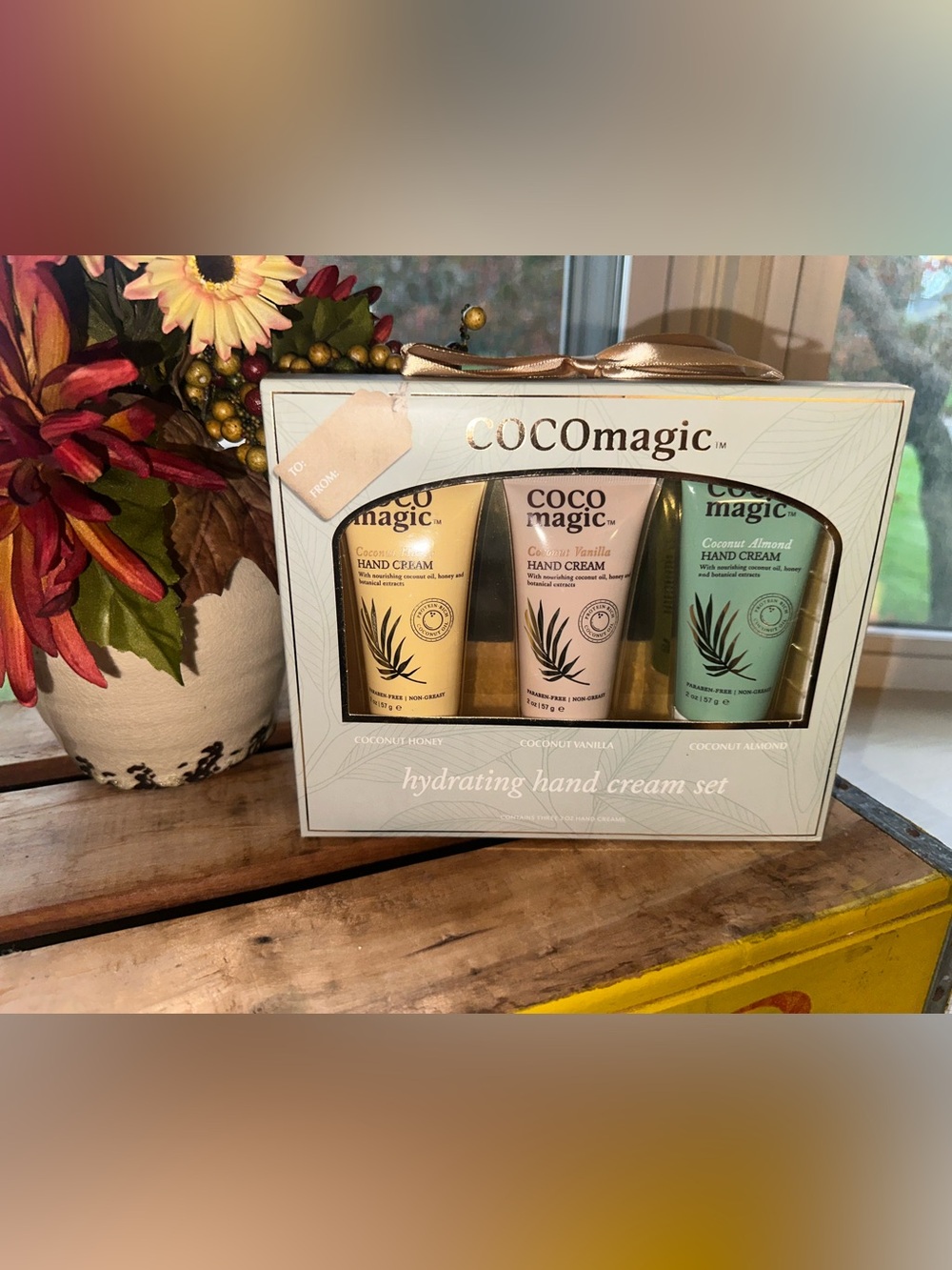 COCOmagic Hydrating Hand Cream Set~Coconut Honey, Coconut Vanilla, Coconut Aloe